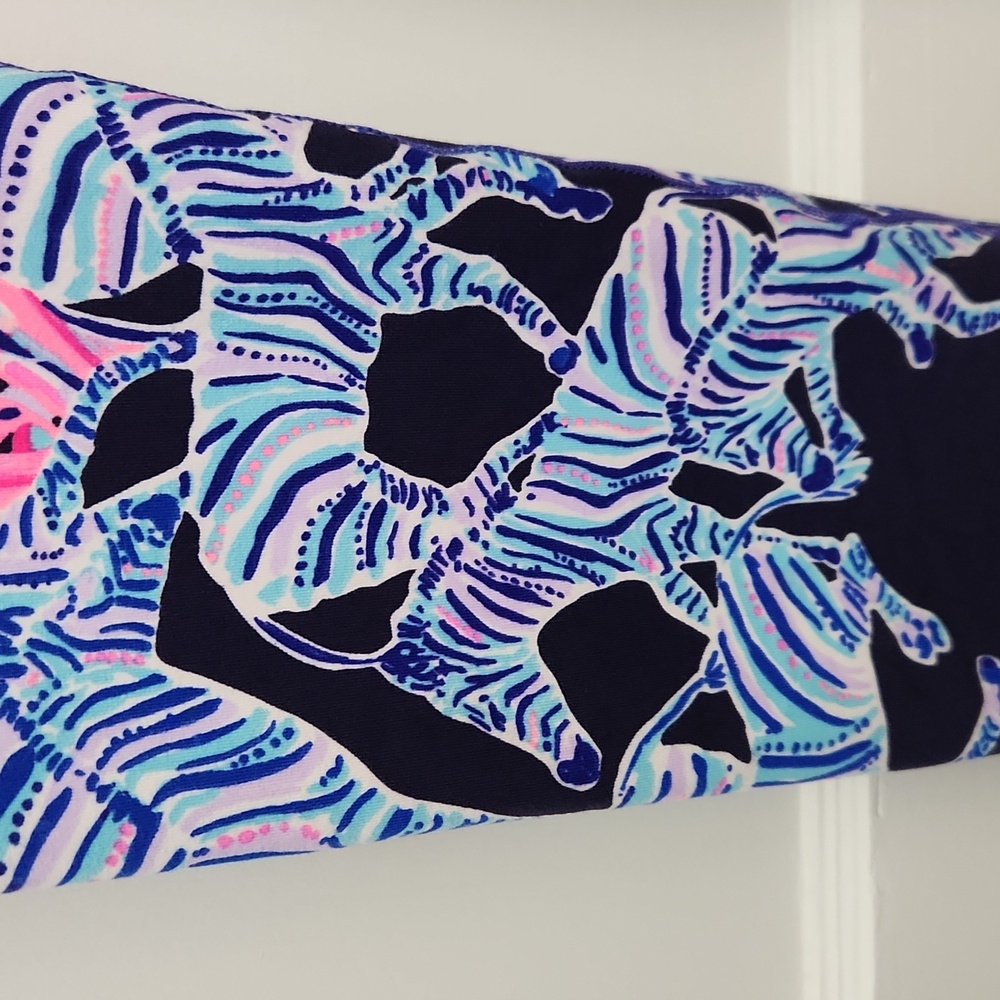 Lilly Pulitzer Colorful Cropped Weekender Luxletic Leggings Size S - Picture 6 of 9